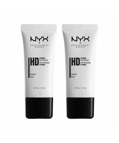 NYX Womens 2 x HD Studio Photogenic Primer Base 31.7ml - NA - One Size