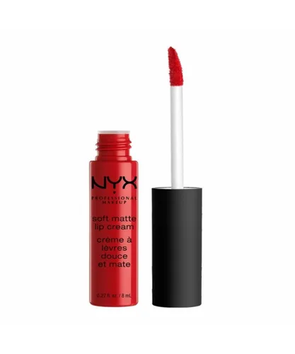 NYX Womens Soft Matte Lip Cream 8ml - Amsterdam - One Size