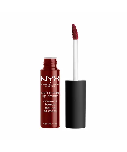 NYX Womens Soft Matte Lip Cream 8ml - Madrid - One Size