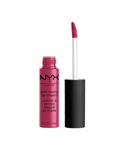 NYX Womens Soft Matte Lip Cream 8ml - Prague - One Size
