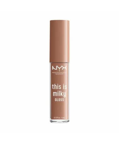 NYX Womens This Is Milky Lip Gloss 4ml - Cookies and Milk - NA - One Size