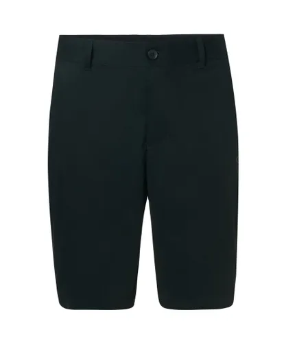 Oakley Chino Icon Dull Onyx Mens Golf Shorts 442467 27C - Black Cotton