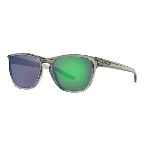 Oakley , Grey Ink/Prizm Jade Sunglasses Manorburn ,Gray male, Sizes: