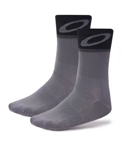Oakley Hydrolix Mens Cycling Cool Grey Socks 93285 20A