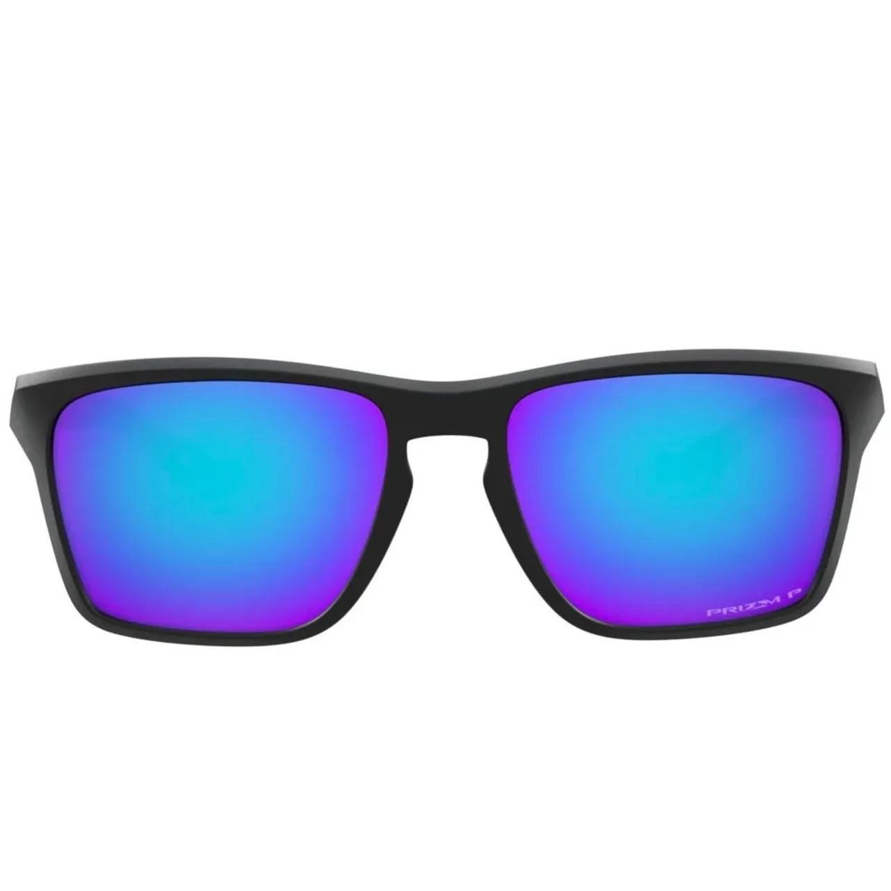 Oakley , Matte Black Sunglasses with Prizm Sapphire Iridium ,Black male, Sizes: