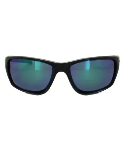Oakley Mens Sunglasses Canteen OO9225-04 Black Ink Jade Iridium Polarized - One