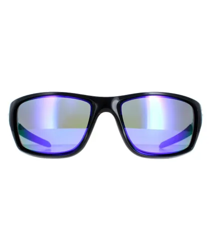 Oakley Mens Sunglasses Canteen OO9225-07 Polished Black Violet Iridium Polarized - One