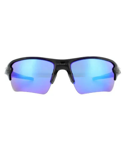 Oakley Mens Sunglasses Flak 2.0 XL OO9188-F7 Polished Black Prizm Sapphire Iridium Polarized - One