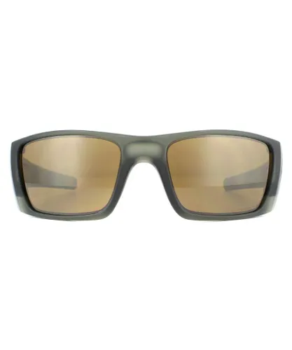 Oakley Mens Sunglasses Fuel Cell OO9096-J7 Matte Olive Ink Prizm Tungsten - Green - One
