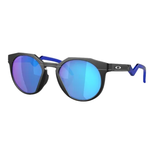 Oakley , Modern Round Sunglasses ,Black male, Sizes: