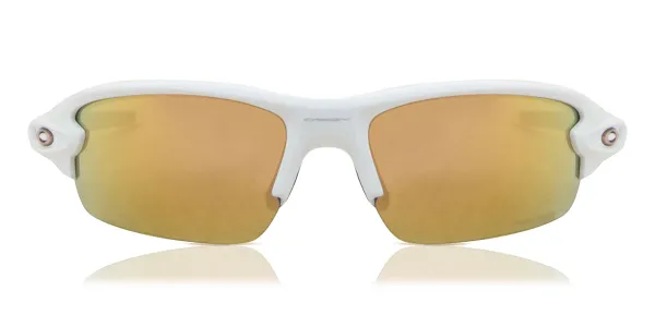 Oakley OJ9008 FLAK XXS (Youth Fit) 900811 Men's Sunglasses White Size 58