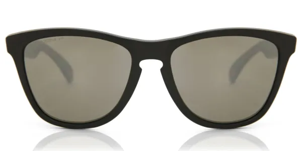 Oakley OO9013 FROGSKINS Polarized 9013F7 Men's Sunglasses Black Size 55