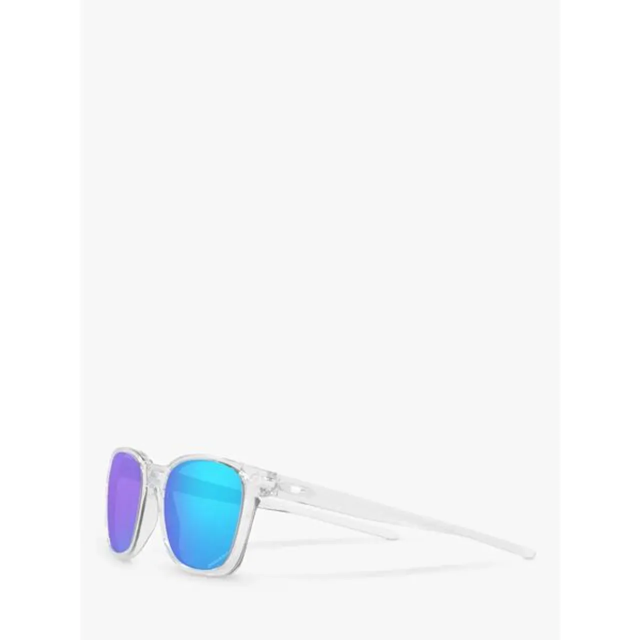 Oakley OO9018 Men's Objector Sunglasses, Clear/Blue - Clear/Blue - Male