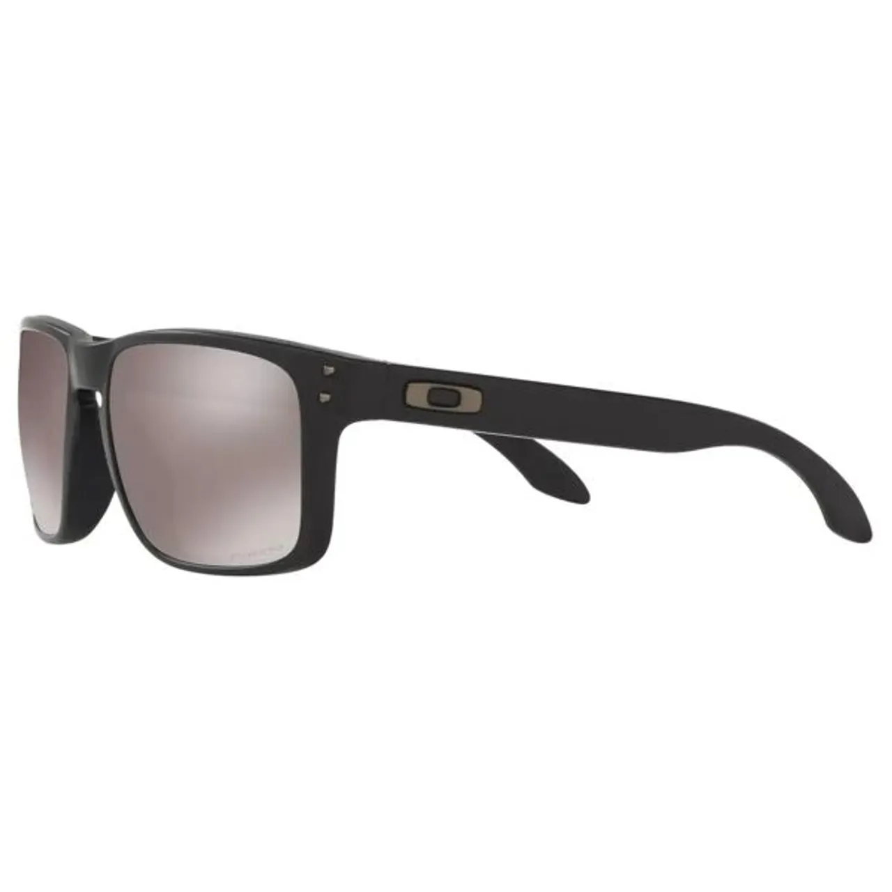 Oakley OO9102 Men's Holbrook Prizm Polarised Square Sunglasses - Matte Black/Mirror Brown - Male