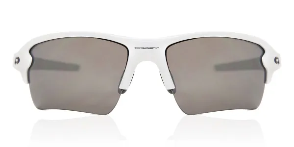 Oakley OO9188 FLAK 2.0 XL Polarized 918881 Men's Sunglasses White Size 59
