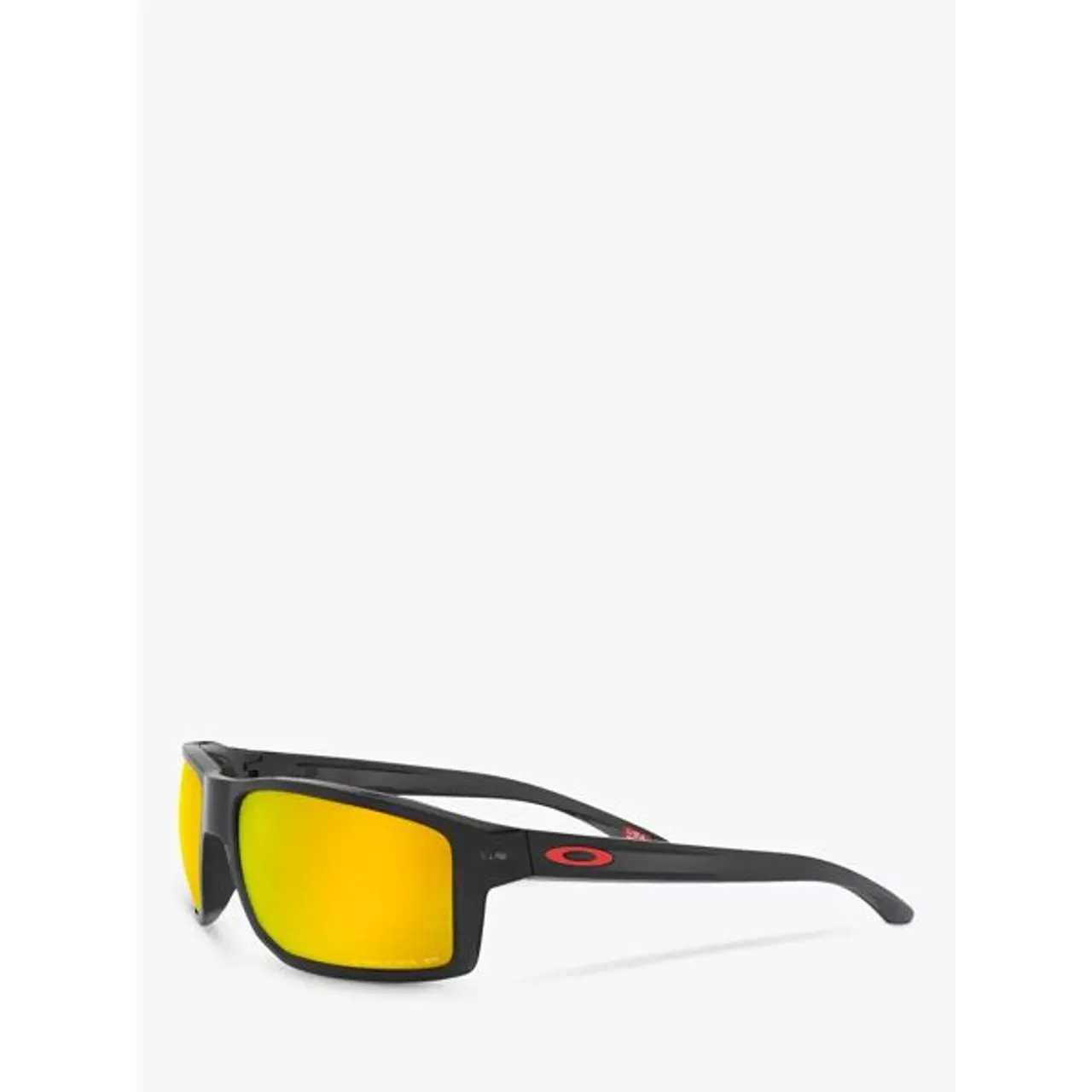 Oakley OO9449 Men's Gibston Prizm Polarised Square Sunglasses - Black/Ruby - Male