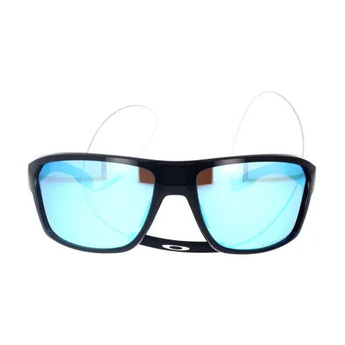 Oakley , Polarized Split Shot Sunglasses ,Black unisex, Sizes: