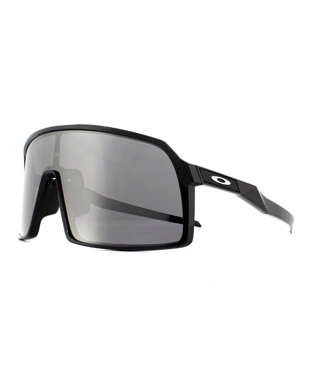 Oakley Rectangle Mens Polished Black Prizm Sunglasses - One