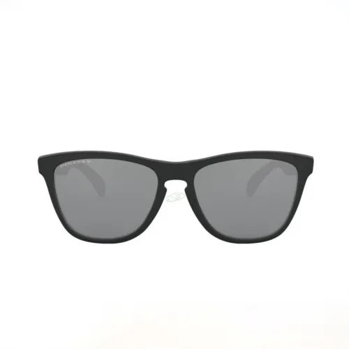 Oakley , Retro Style Sunglasses - Frogskins Polarized ,Black unisex, Sizes: