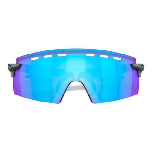 Oakley , Sporty Sunglasses with Prizm Sapphire Lenses ,Blue unisex, Sizes: