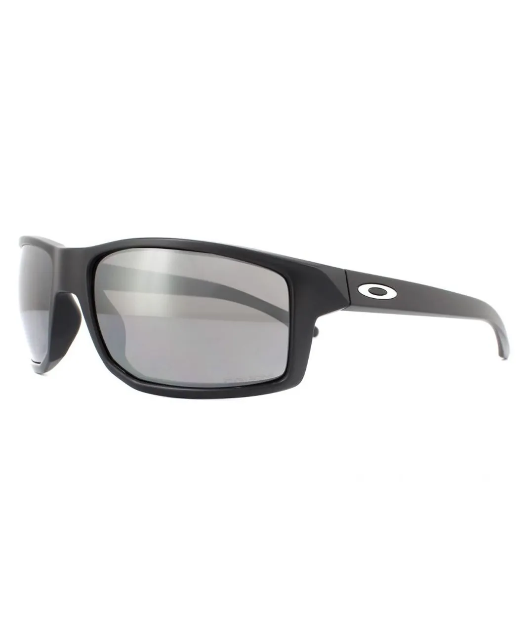 Oakley Wrap Mens Matte Black Prizm Sunglasses - One