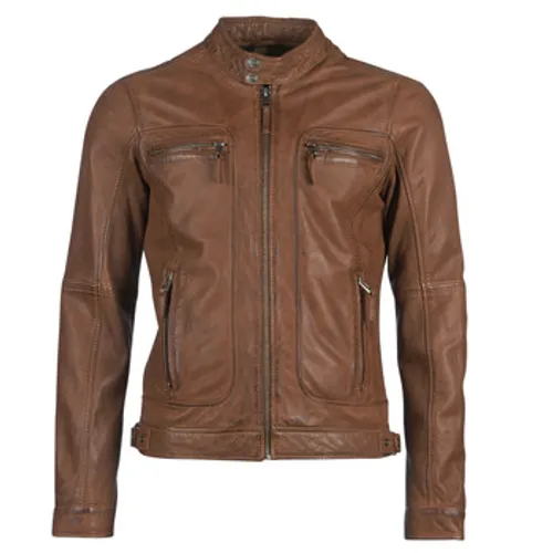 Oakwood  CASEY  men's Leather jacket in Brown