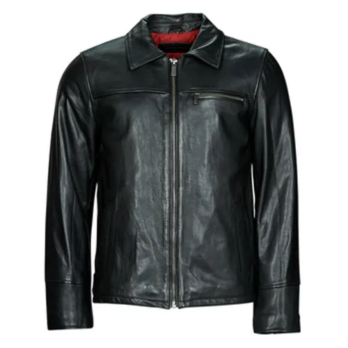 Oakwood  CRAWFORD  men's Leather jacket in Black