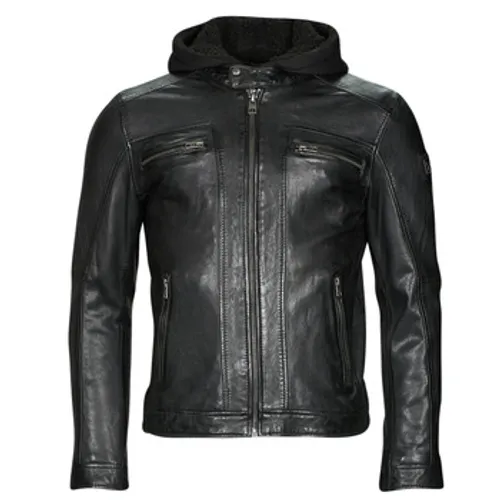 Oakwood  DRINK  men's Leather jacket in Black