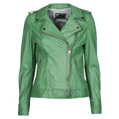 Oakwood  LISA 6  women's Leather jacket in Green