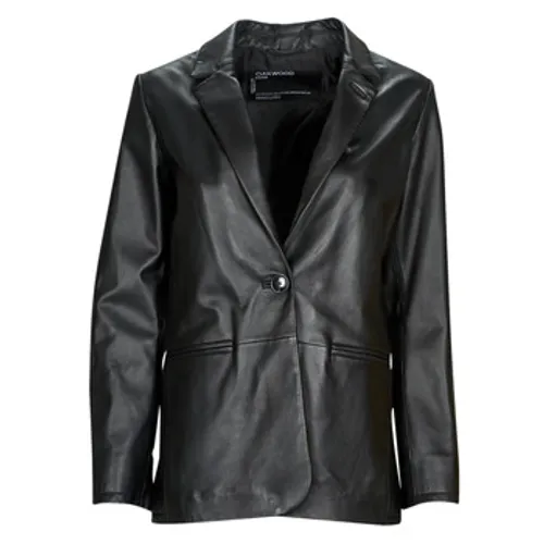 Oakwood  MEG  women's Leather jacket in Black