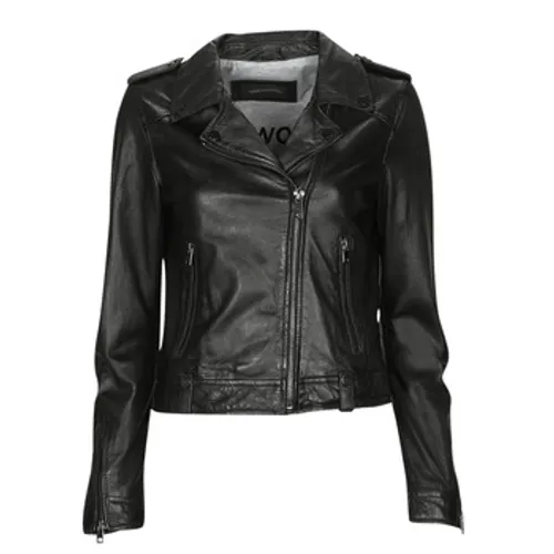 Oakwood  PRINCESS 6  women's Leather jacket in Black