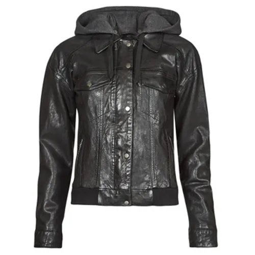 Oakwood  RUBY 6  women's Leather jacket in Black