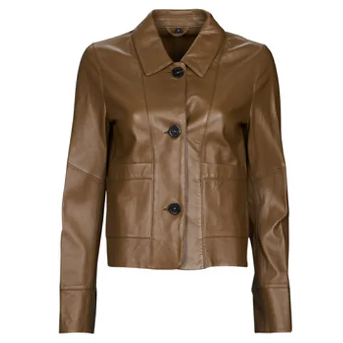 Oakwood  VOLGA  women's Leather jacket in Brown