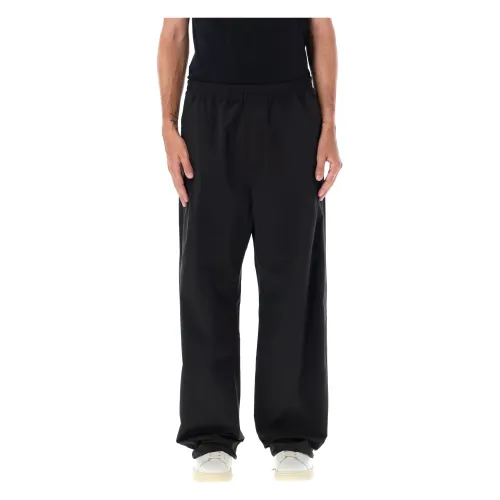 Oamc , Dome Pant - Stylish and Comfortable ,Black male, Sizes: