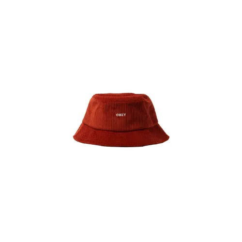 Obey , Bucket Hat ,Brown male, Sizes: ONE
