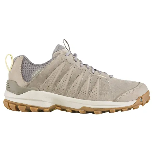 Oboz Womens Sypes Low Leather B-Dry Shoes: Gravel: 8