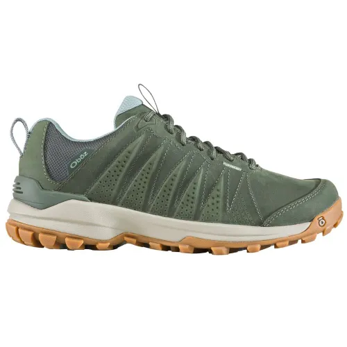Oboz Womens Sypes Low Leather B-Dry Shoes: Thyme: 5.5