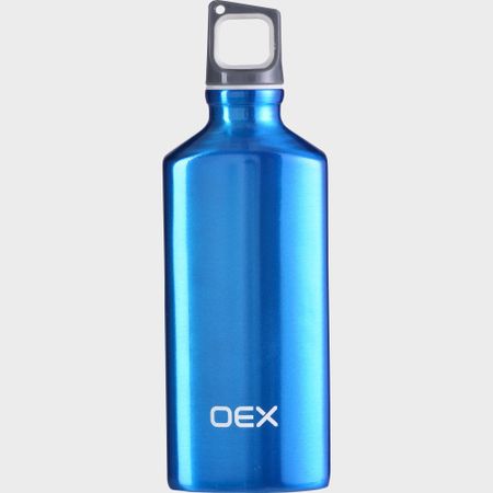 Oex 600Ml Aluminium Bottle - Blue, Blue