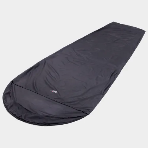 Oex Sleeping Bag Liner - Black, Black