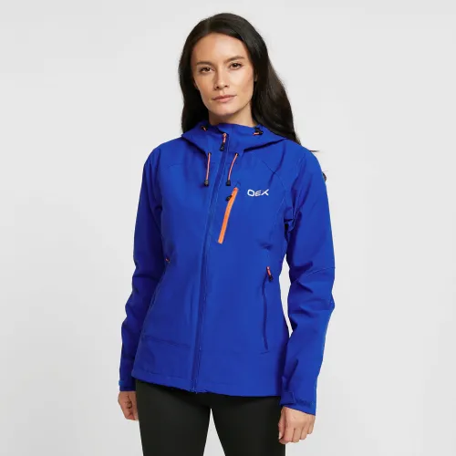 Oex Women's Fortitude Waterproof Jacket - Blue, Blue