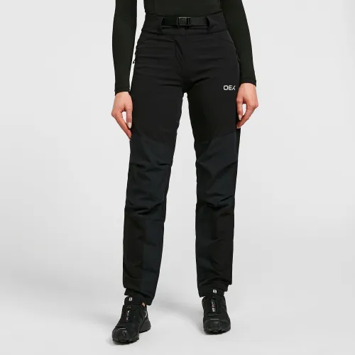 Oex Women's Strata Softshell Trousers - Black, BLACK