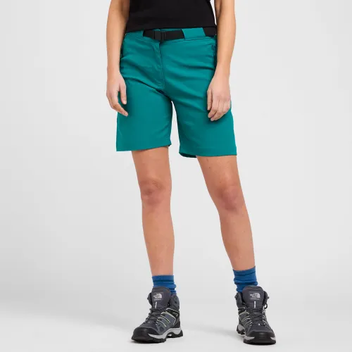 Oex Women's Stretch Shorts - Teal, TEAL