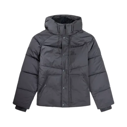 Off The Pitch , Short Down Winter Jacket Grey ,Gray male, Sizes: