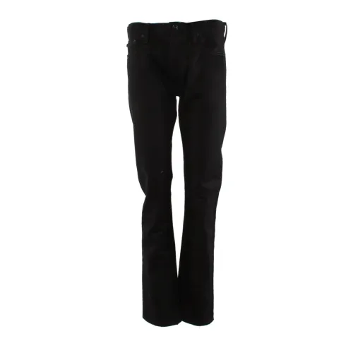 Off White , Black Slim Jeans with Single Arrow ,Black male, Sizes:
