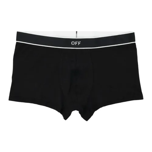 Off White , Black Ss24 Mens Boxer Underwear ,Black male, Sizes: