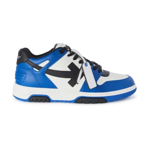 Off White , Blue Sneakers for Men ,Blue male, Sizes: