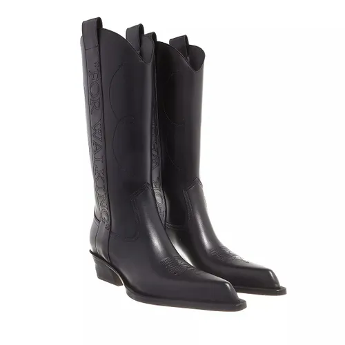 Off-White Boots & Ankle Boots - "For Walking" Texan Boot - black - Boots & Ankle Boots for ladies