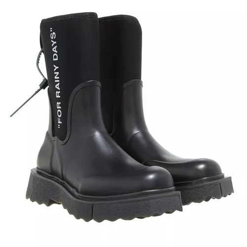 Off-White Boots & Ankle Boots - Sponge Rubber Rainboot - black - Boots & Ankle Boots for ladies