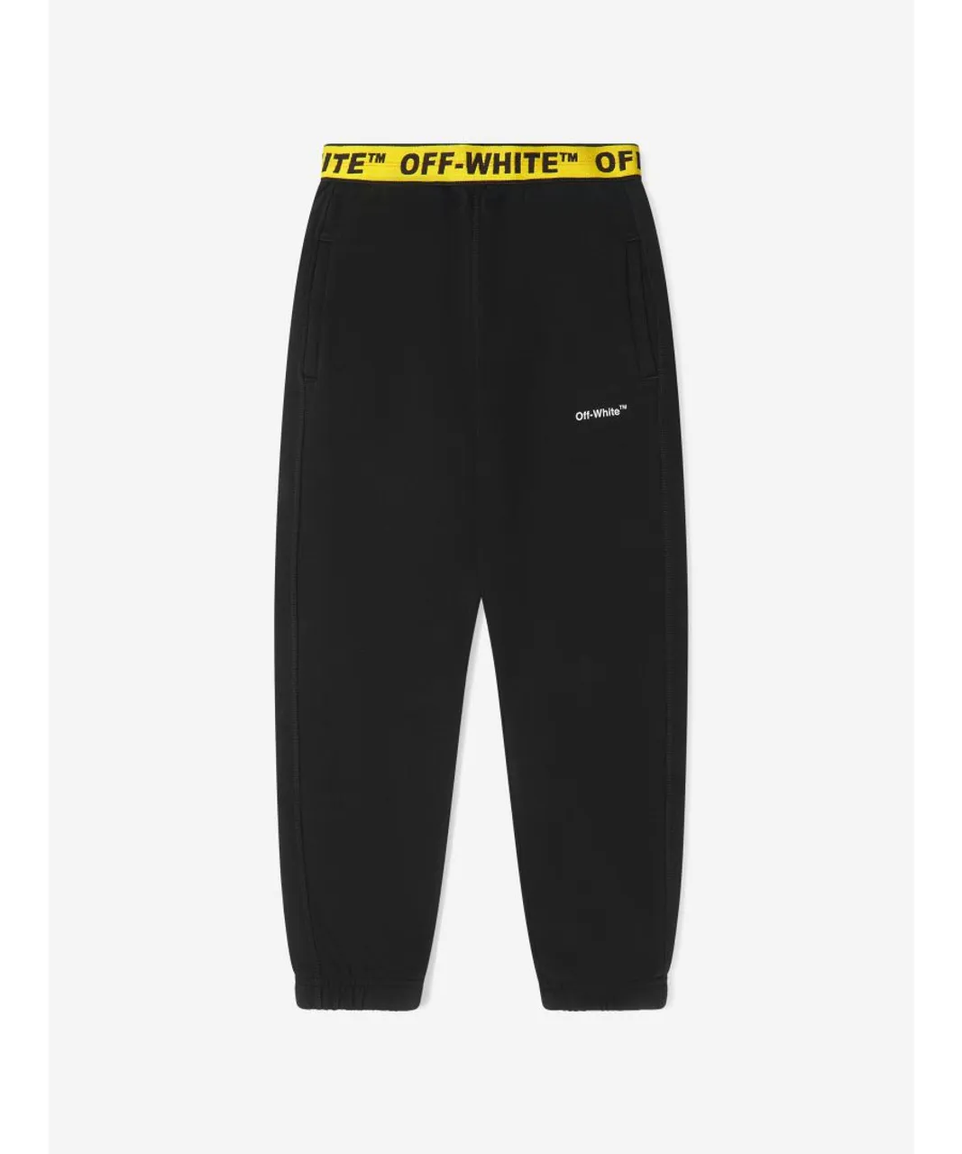 Off-White Boys Industrial Logo Sweatpants - Black