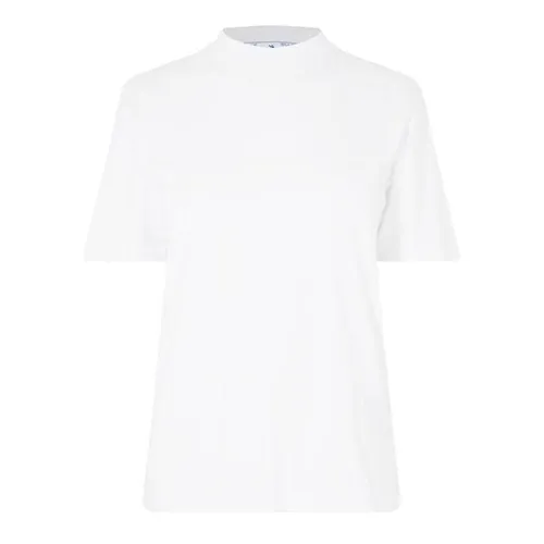 OFF WHITE Diagonal Logo T-Shirt - White